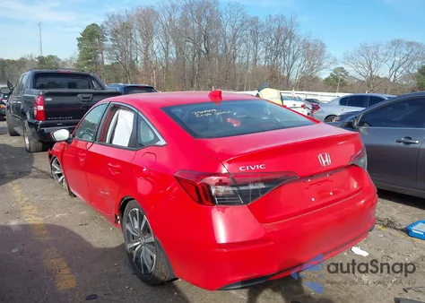 2024 Honda Civic Ex из США, поврежденный, VIN 2HGFE1F78RH305231